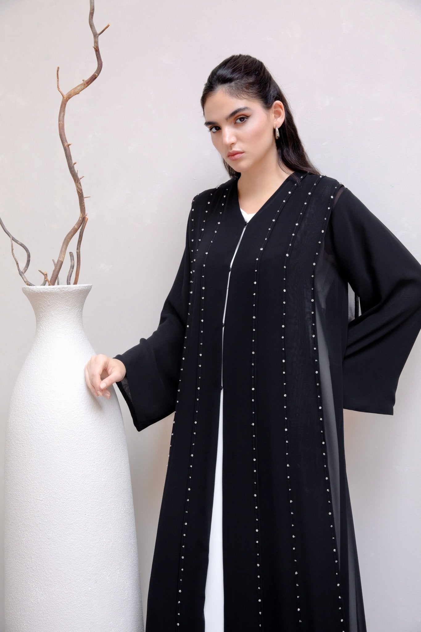 Fidda Al Lail Abaya - Geelato Abaya