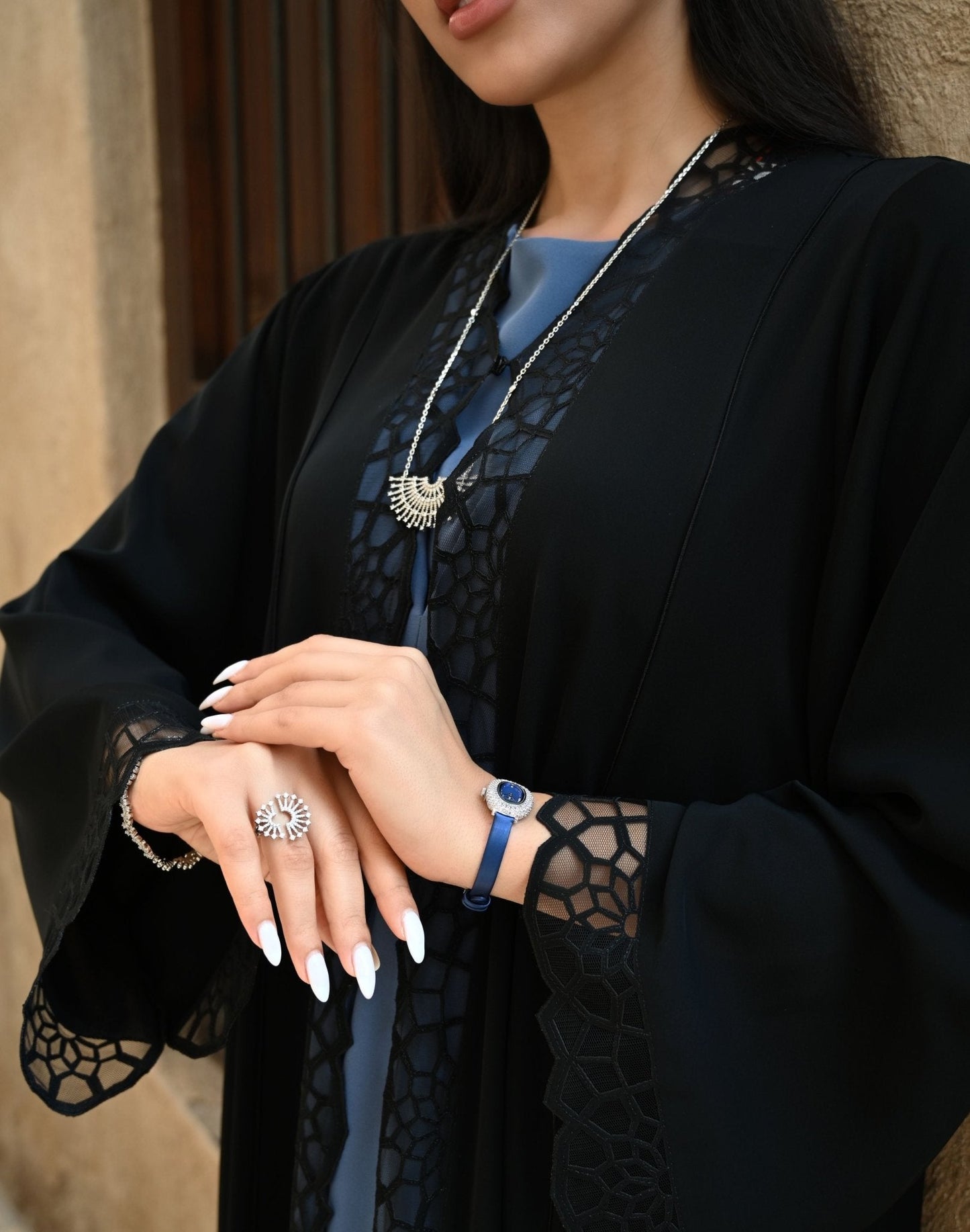 Islamic geometry Abaya - Geelato Abaya