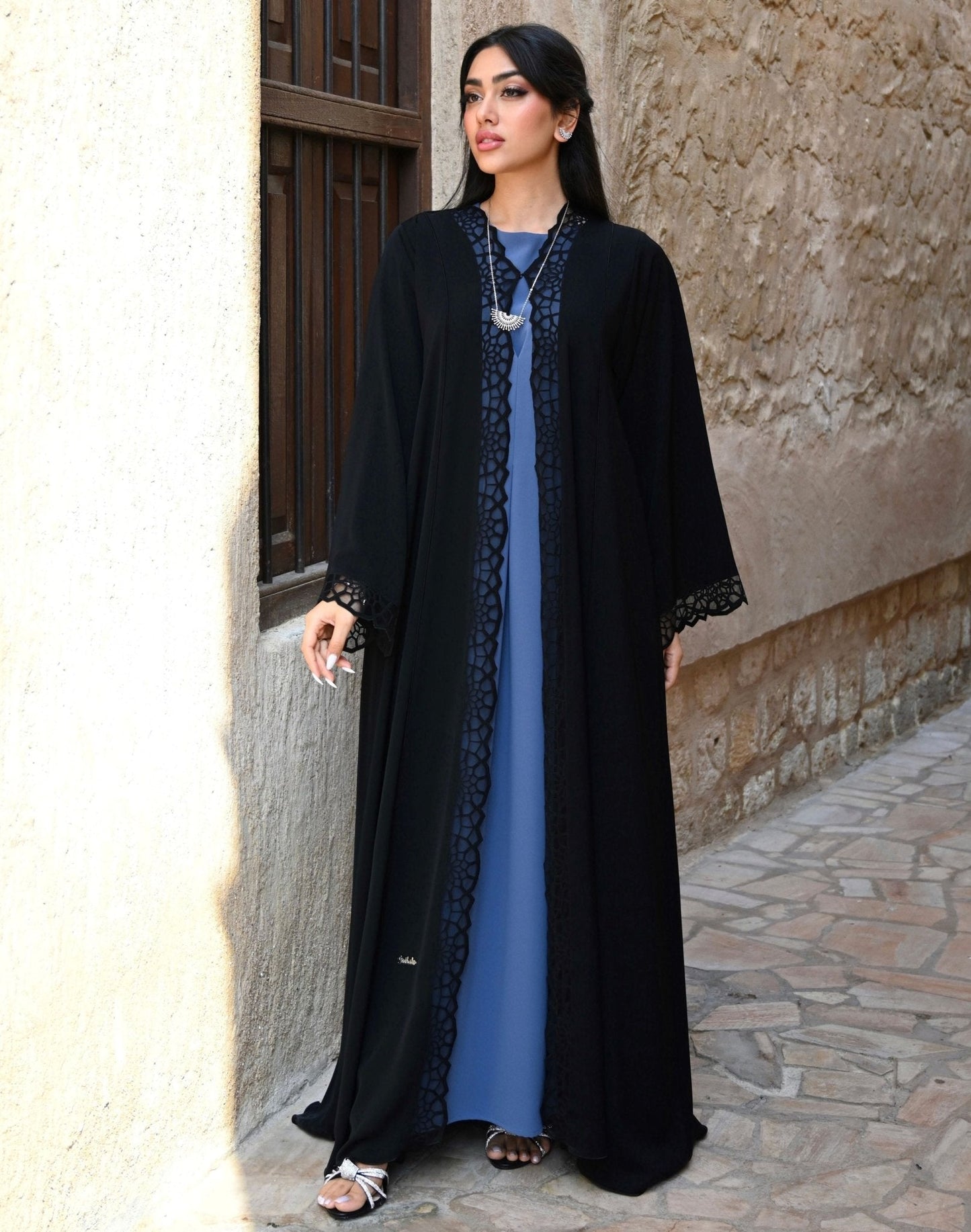 Islamic geometry Abaya - Geelato Abaya