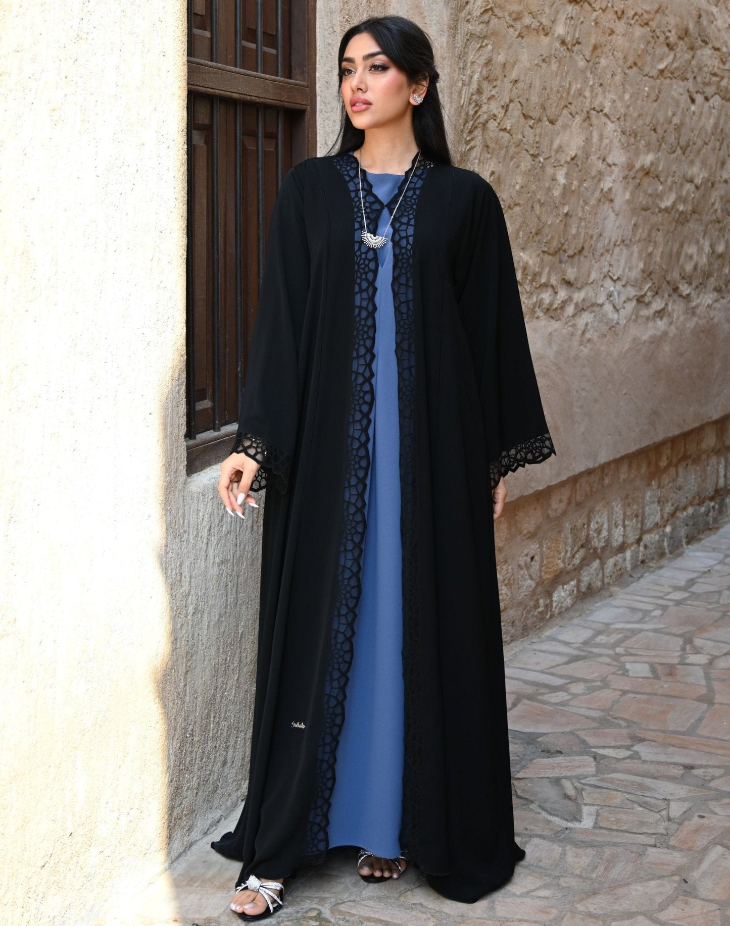 Islamic geometry Abaya - Geelato Abaya