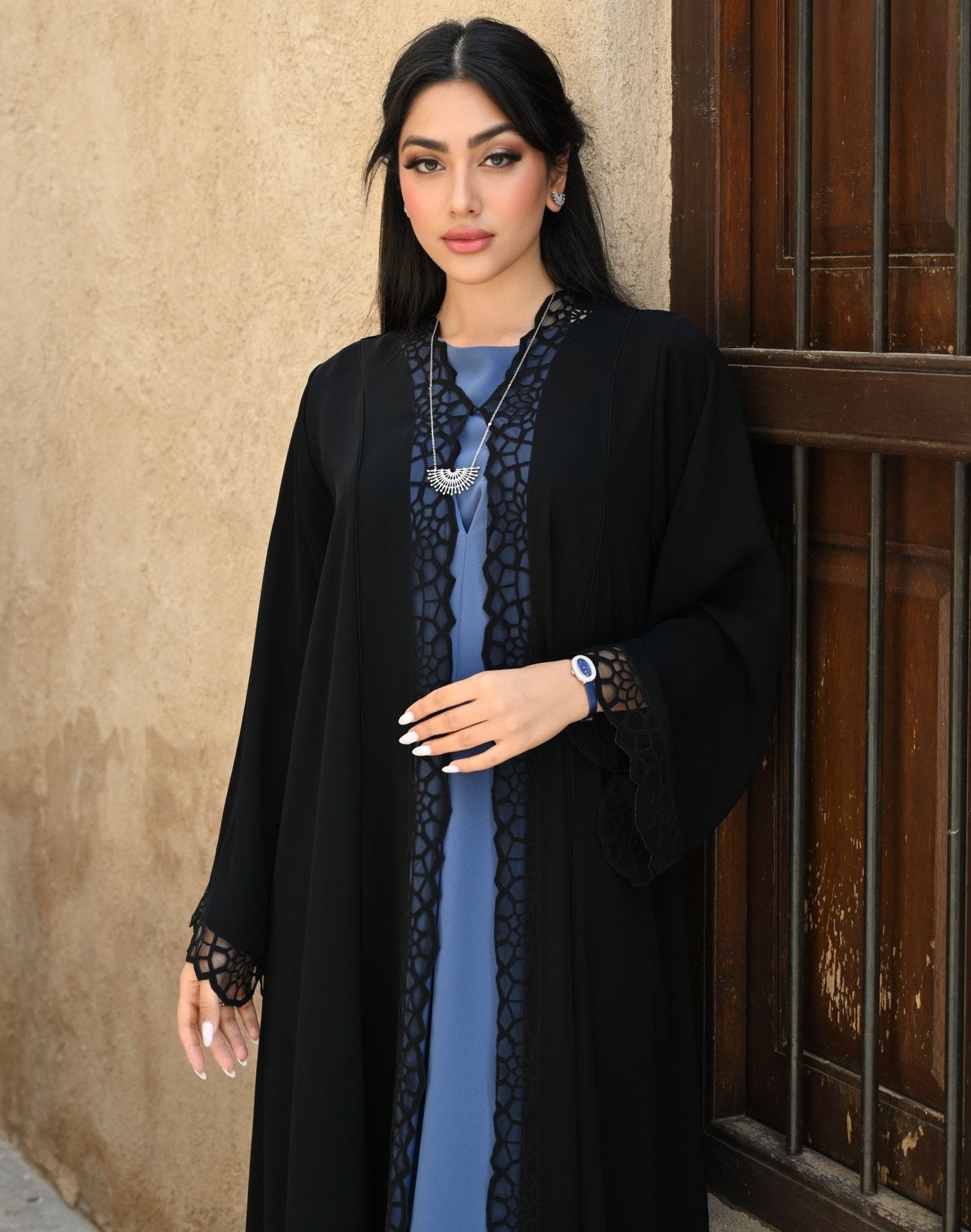 Islamic geometry Abaya - Geelato Abaya