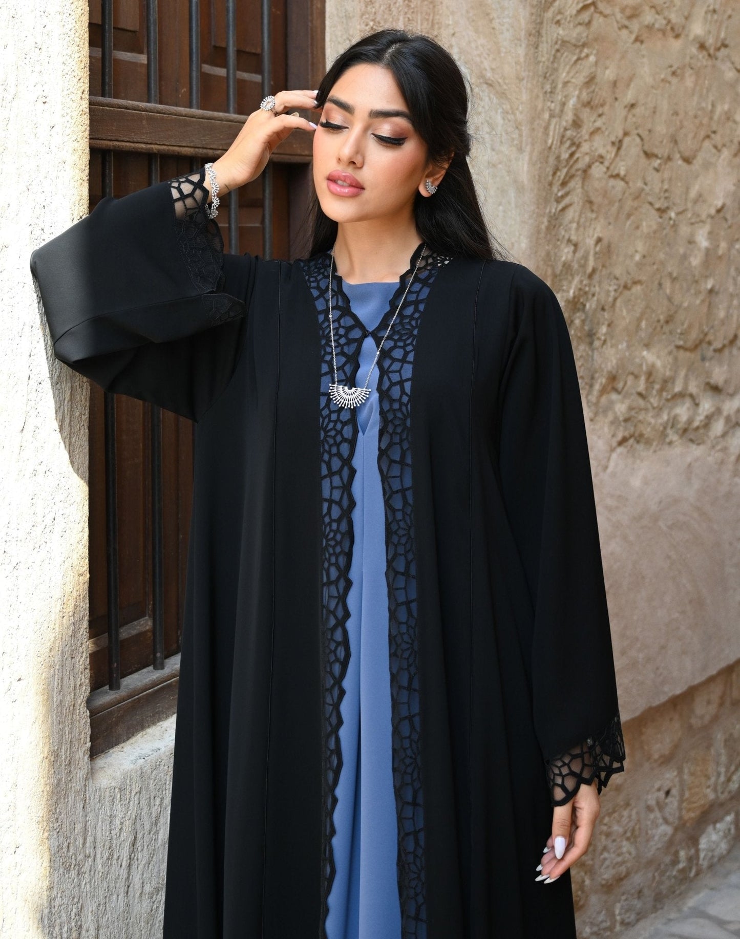 Islamic geometry Abaya - Geelato Abaya