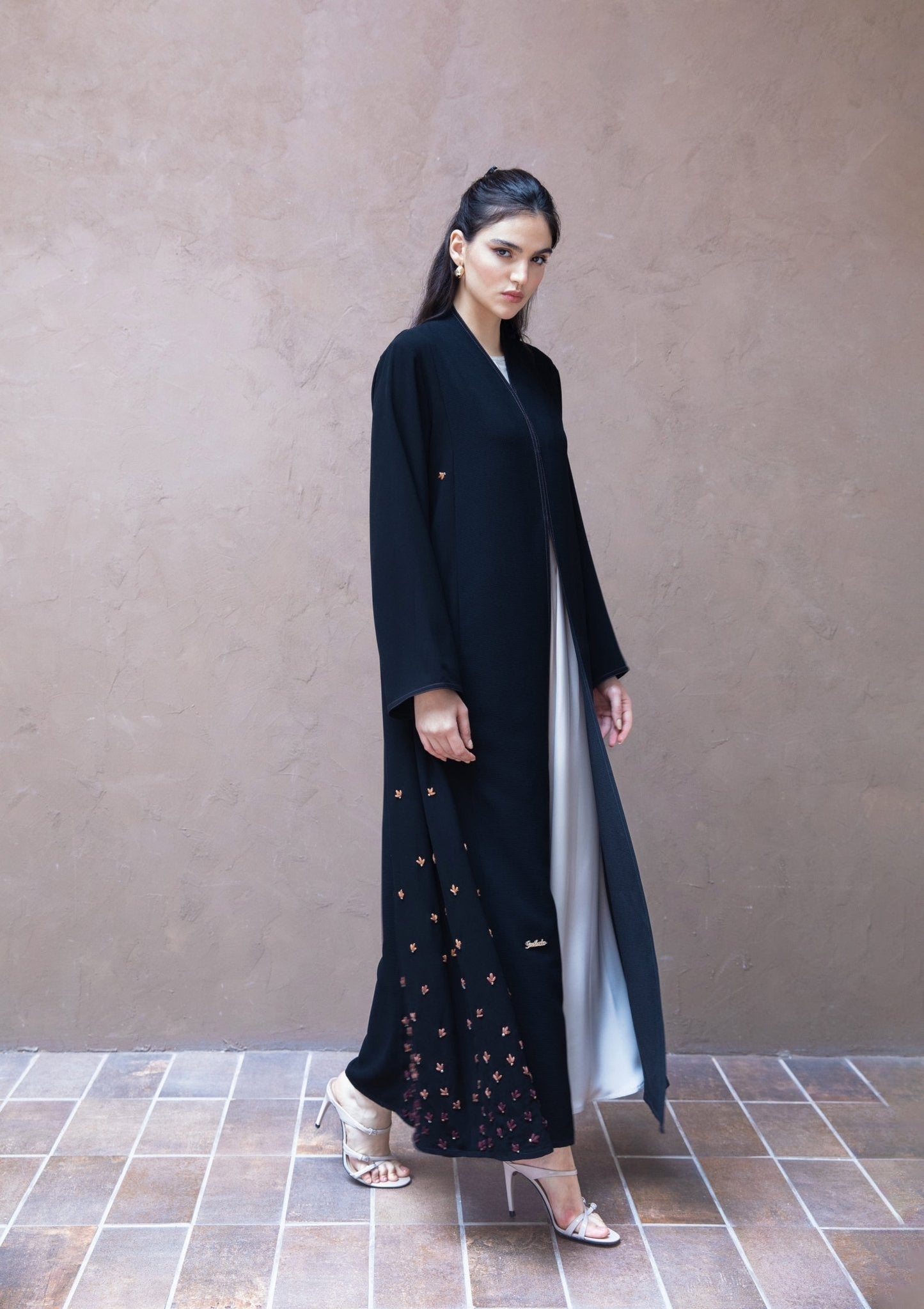 Saffron Abaya - Geelato Abaya