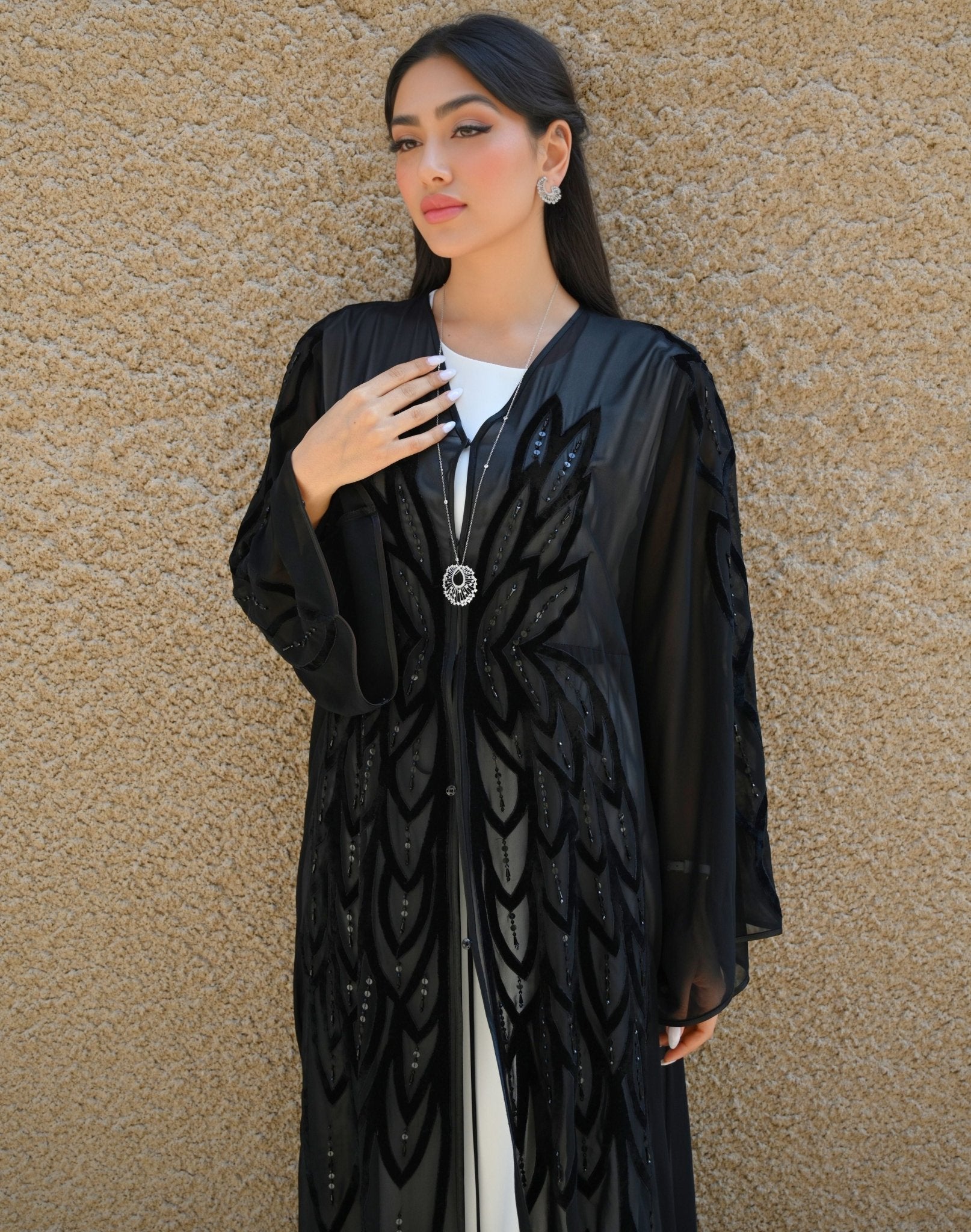 Petal Bloom Abaya - My Store