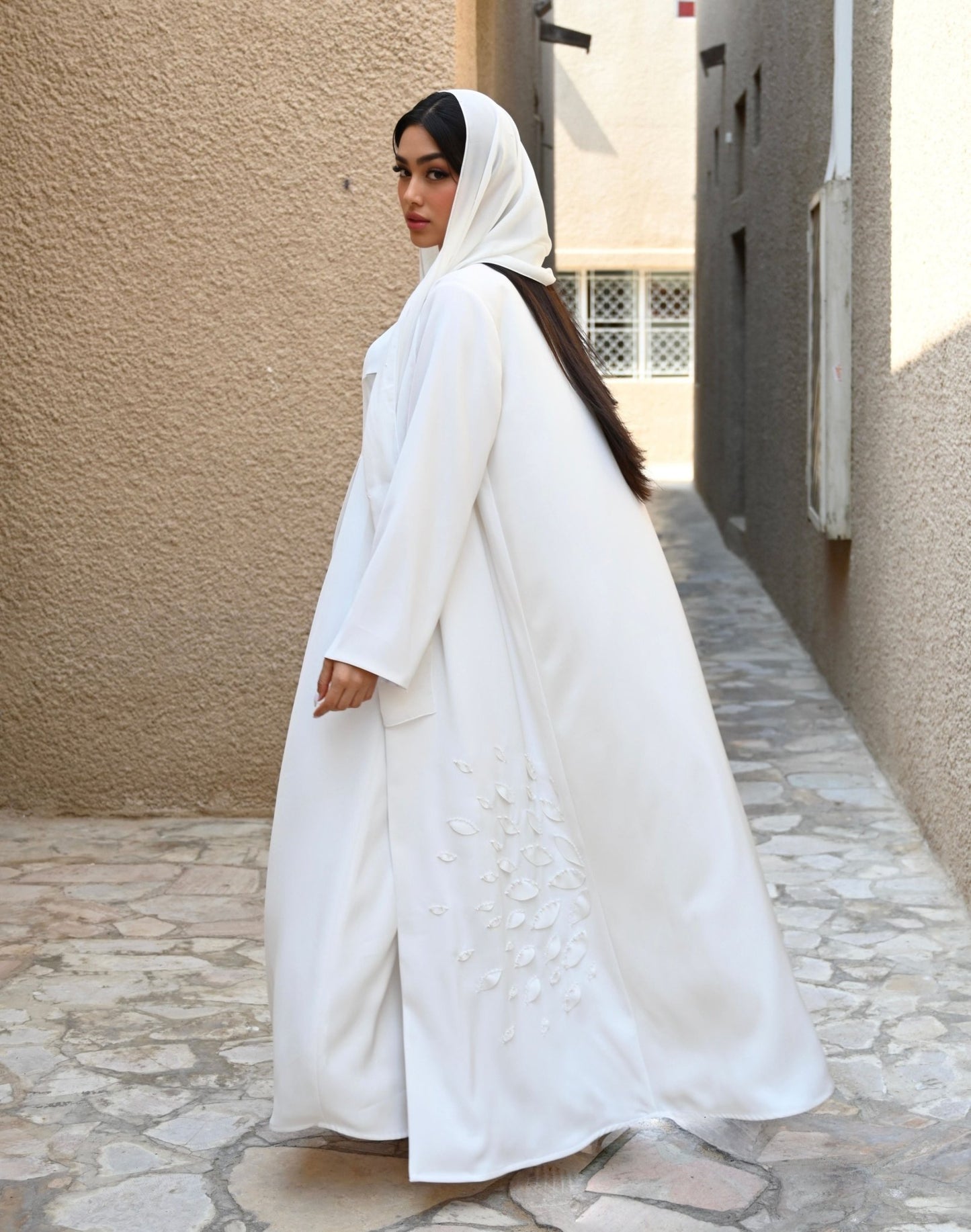 White Abaya - My Store